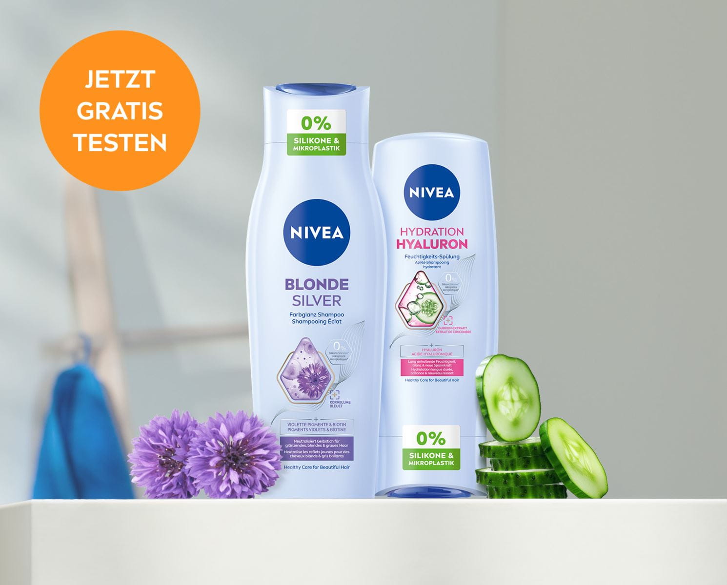 Neue NIVEA Hair Care Produkte – jetzt gratis testen! 