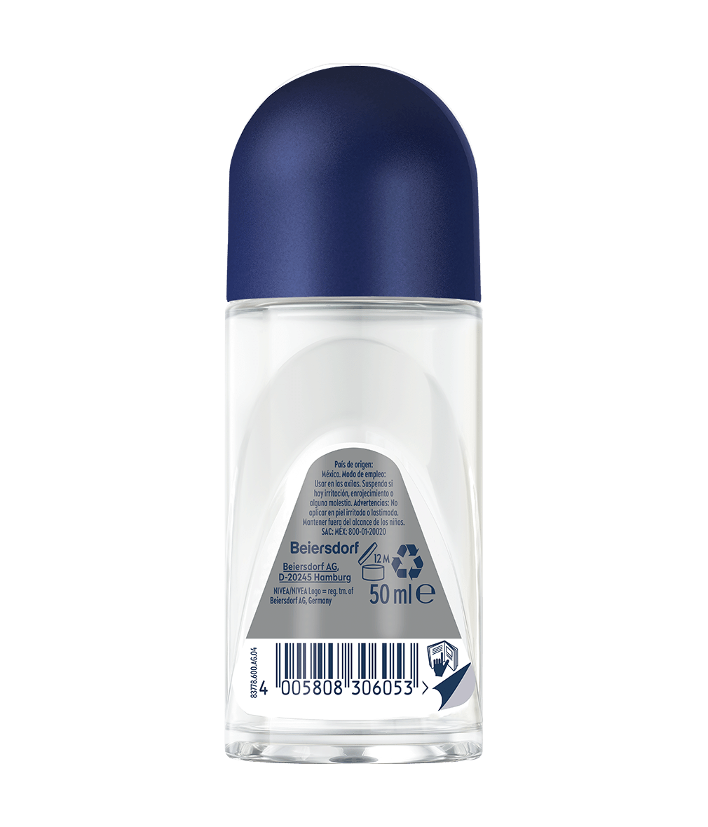 Roll- On Antitranspirante para–Hombre Silver Protect 50 ml - NIVEA MEN®