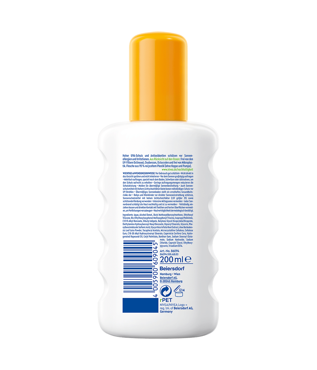 NIVEA SUN Sensitiv Sofort Schutz Spray 50+ 200 ml