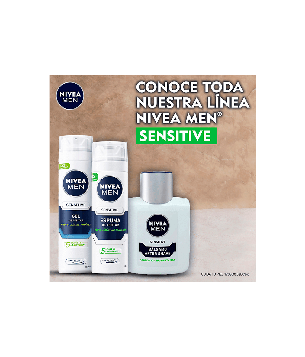 Farmacias del Ahorro, Nivea for Men Espuma de Afeitar Sensitive 200 ml