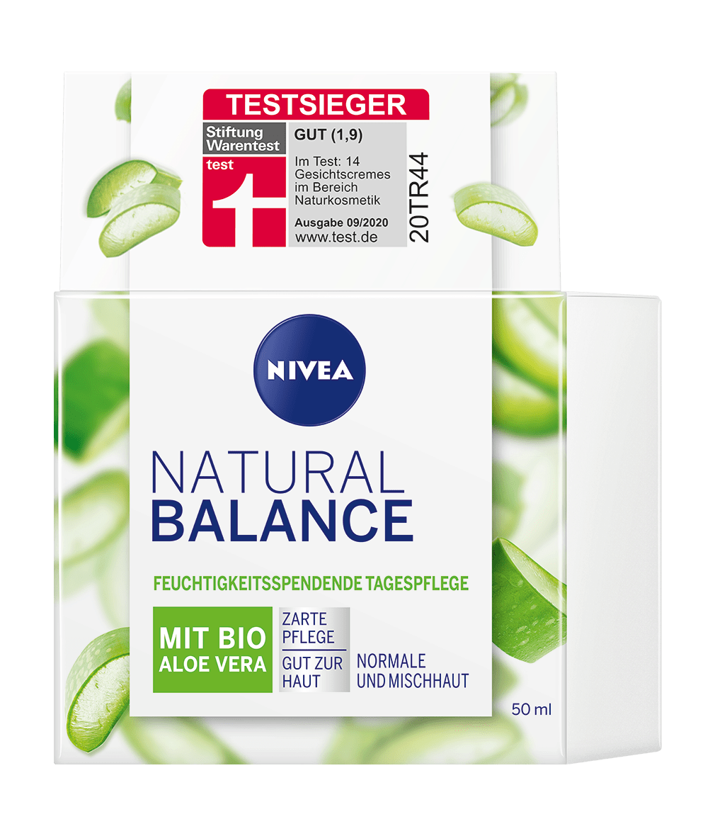 NIVEA Natural Balance Bio Aloe VeraTagespflege