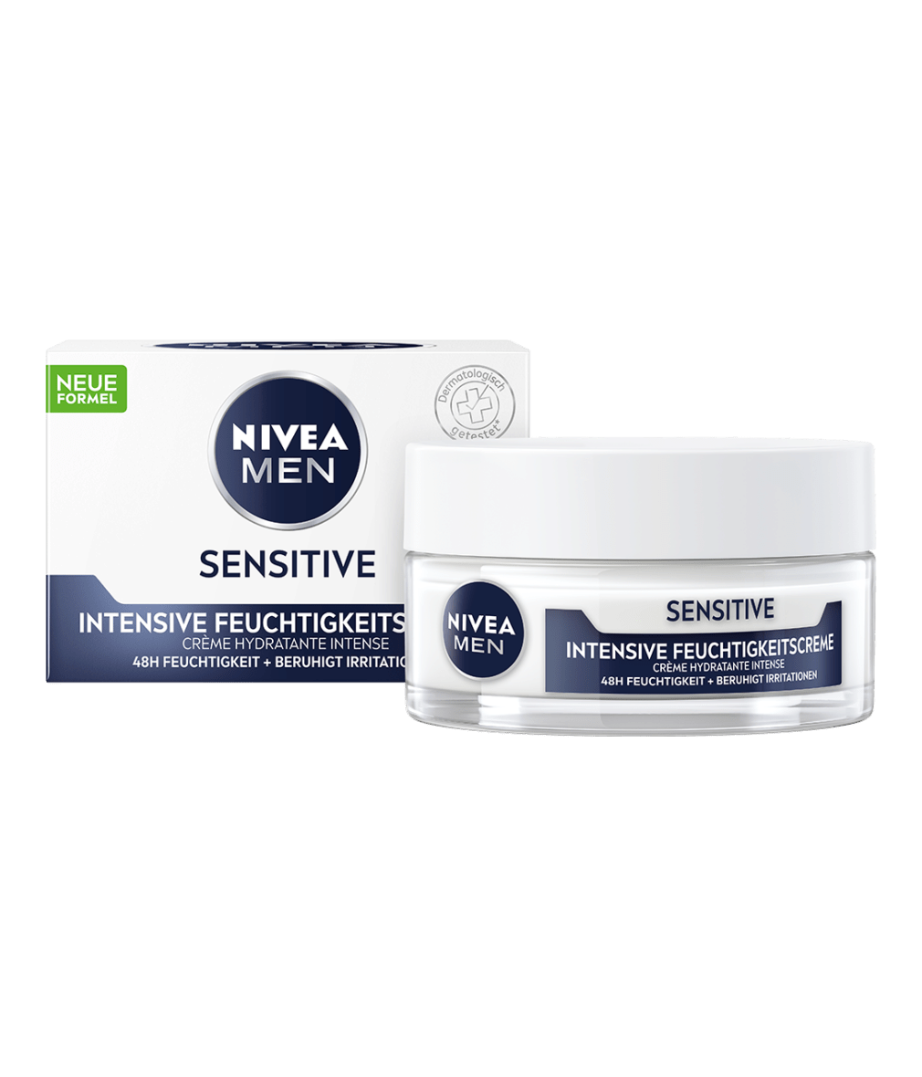 NIVEA MEN Sensitive Intensive Feuchtigkeitscreme_50ml_Tiegel