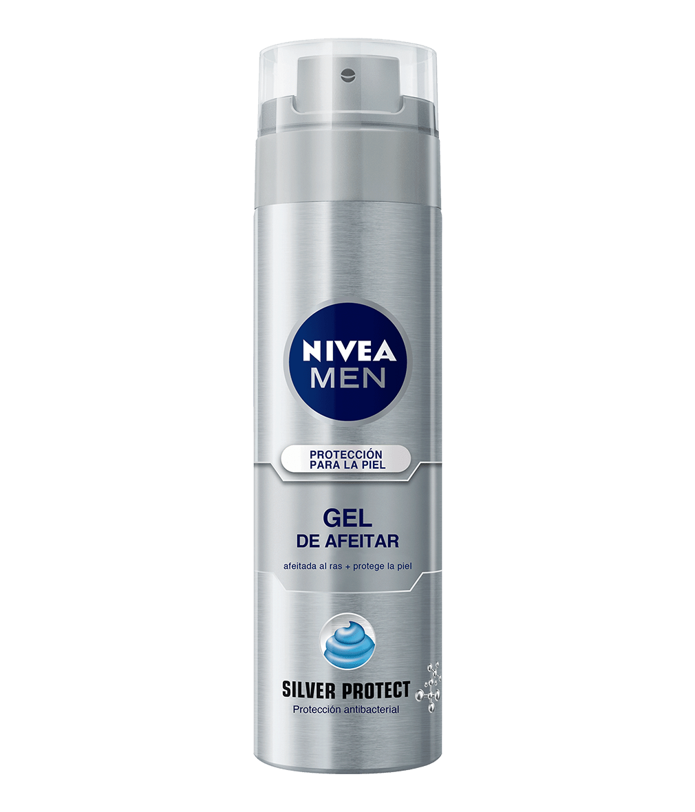 200ml Silver Protect Gel de Afeitar – NIVEA MEN