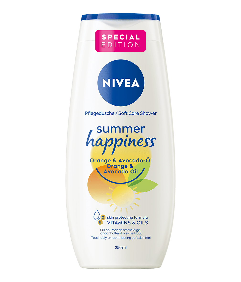 NIVEA Summer Happiness Pflegedusche Limited Edition_250ml_Flasche