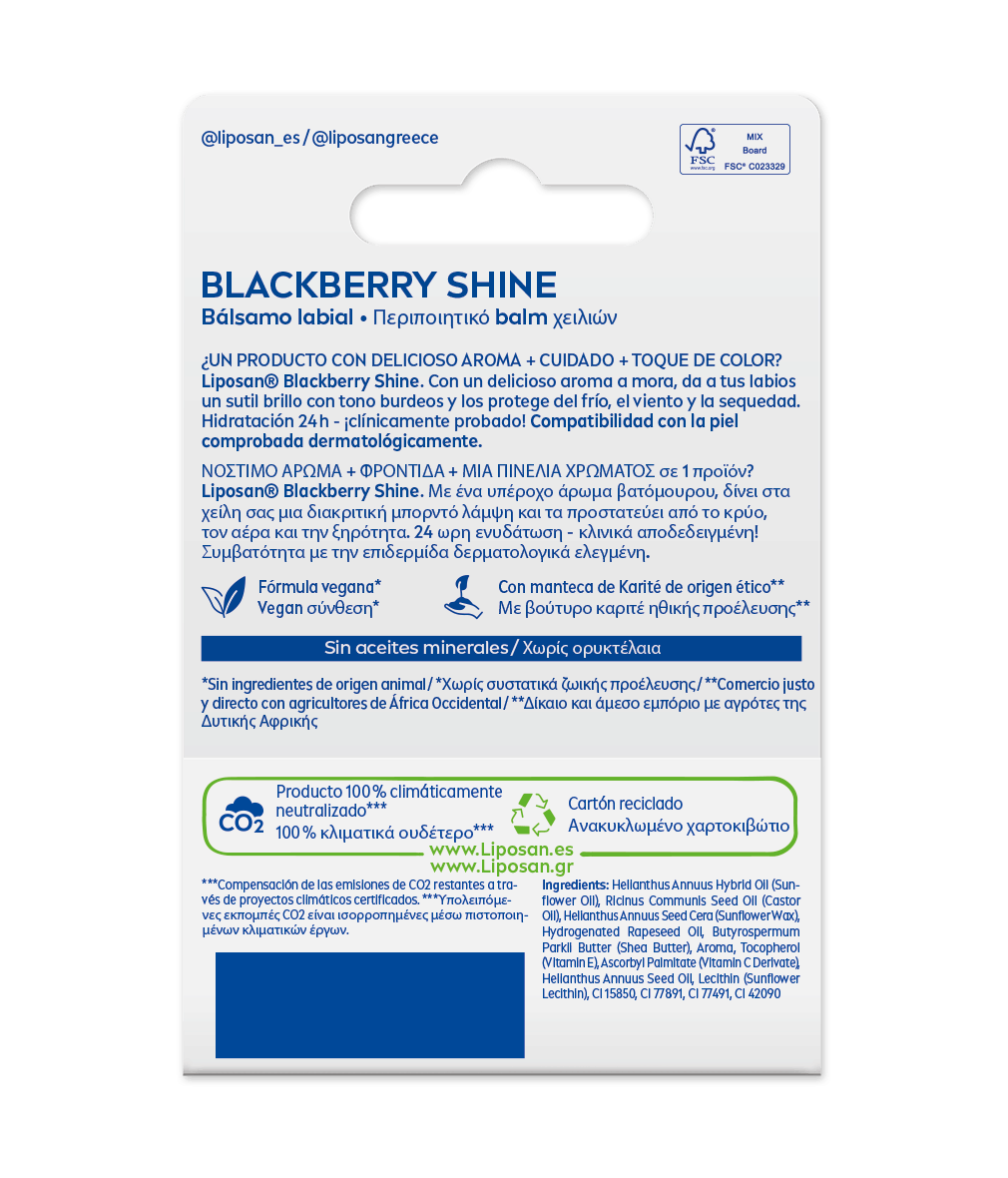 Liposan Blackberry Shine