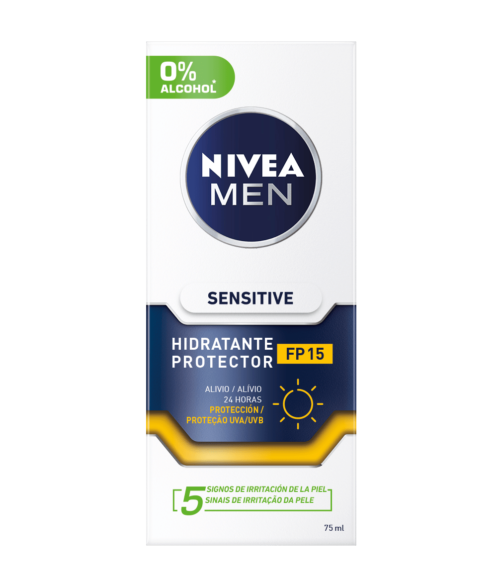 NIVEA MEN Sensitive Hidratante Protector FP 15