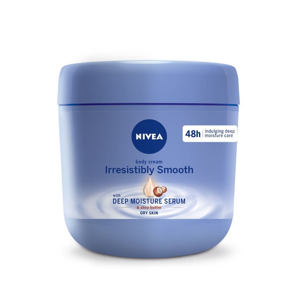 NIVEA Irresistibly Smooth Body Cream - For smoother skin