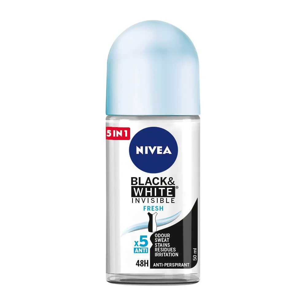 NIVEA Black & White Invisible, SILKY SMOOTH - Antiperspirant Spray for  Women, capacity 250 ml - POLKA Health & Beauty