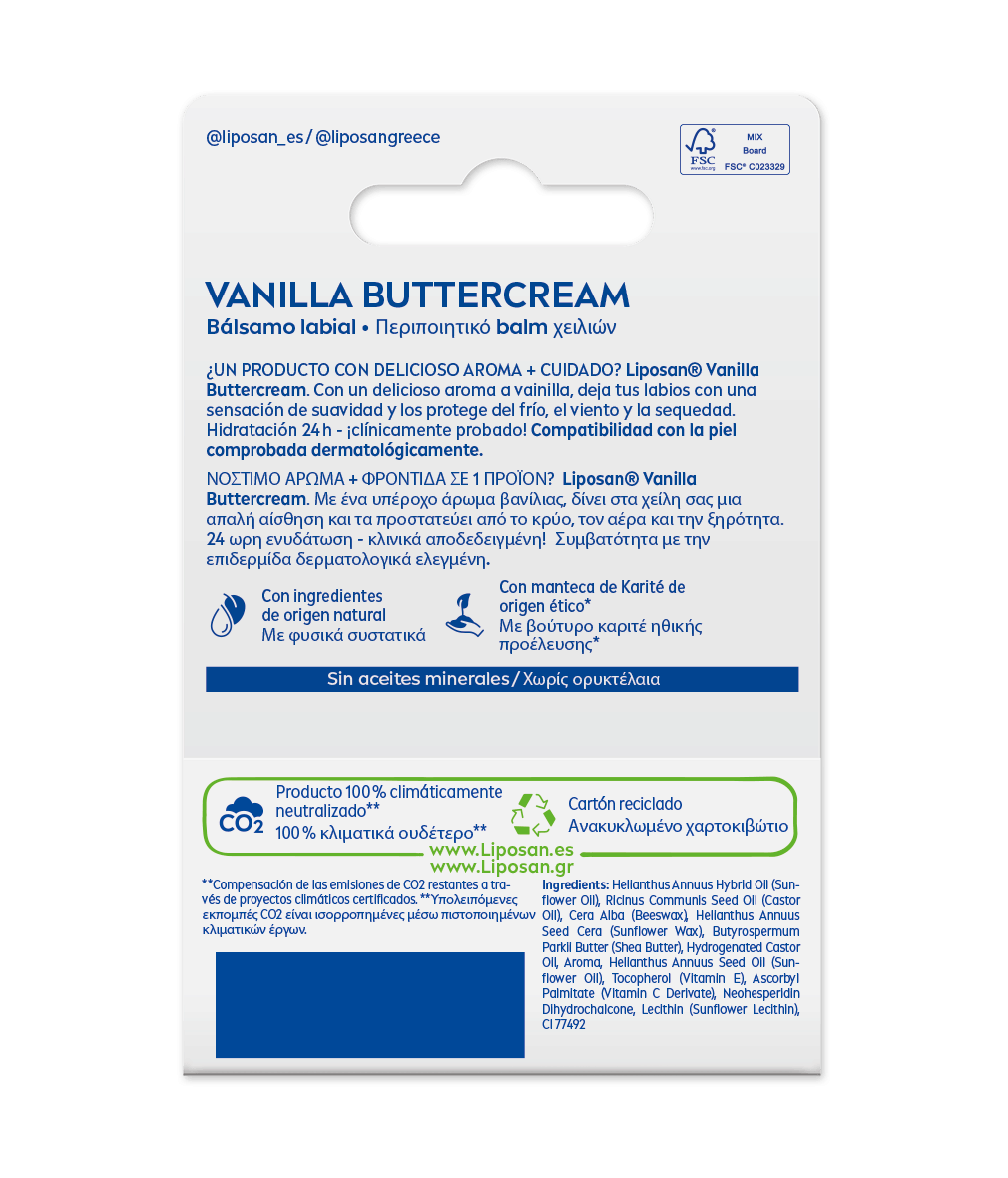 Liposan Vanilla Buttercream