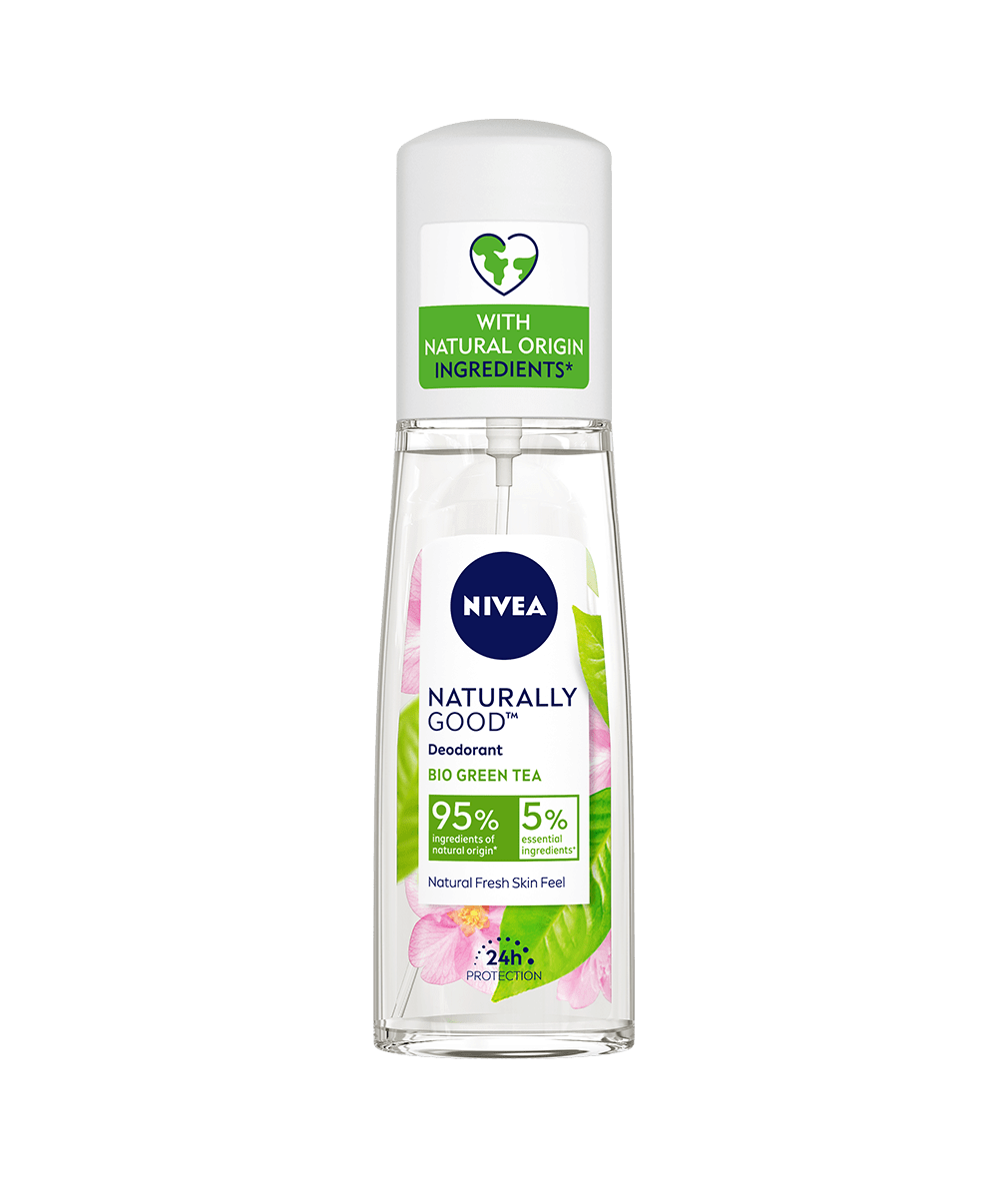 NIVEA Naturally Good Bio Green Tea Deodorant 75ml
