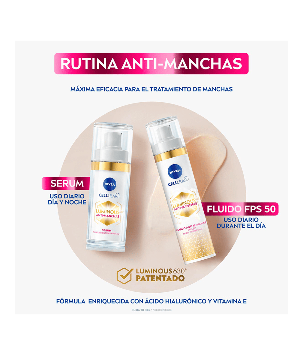 Fluido Luminous 630 Antimanchas FPS 50 de 40 ML