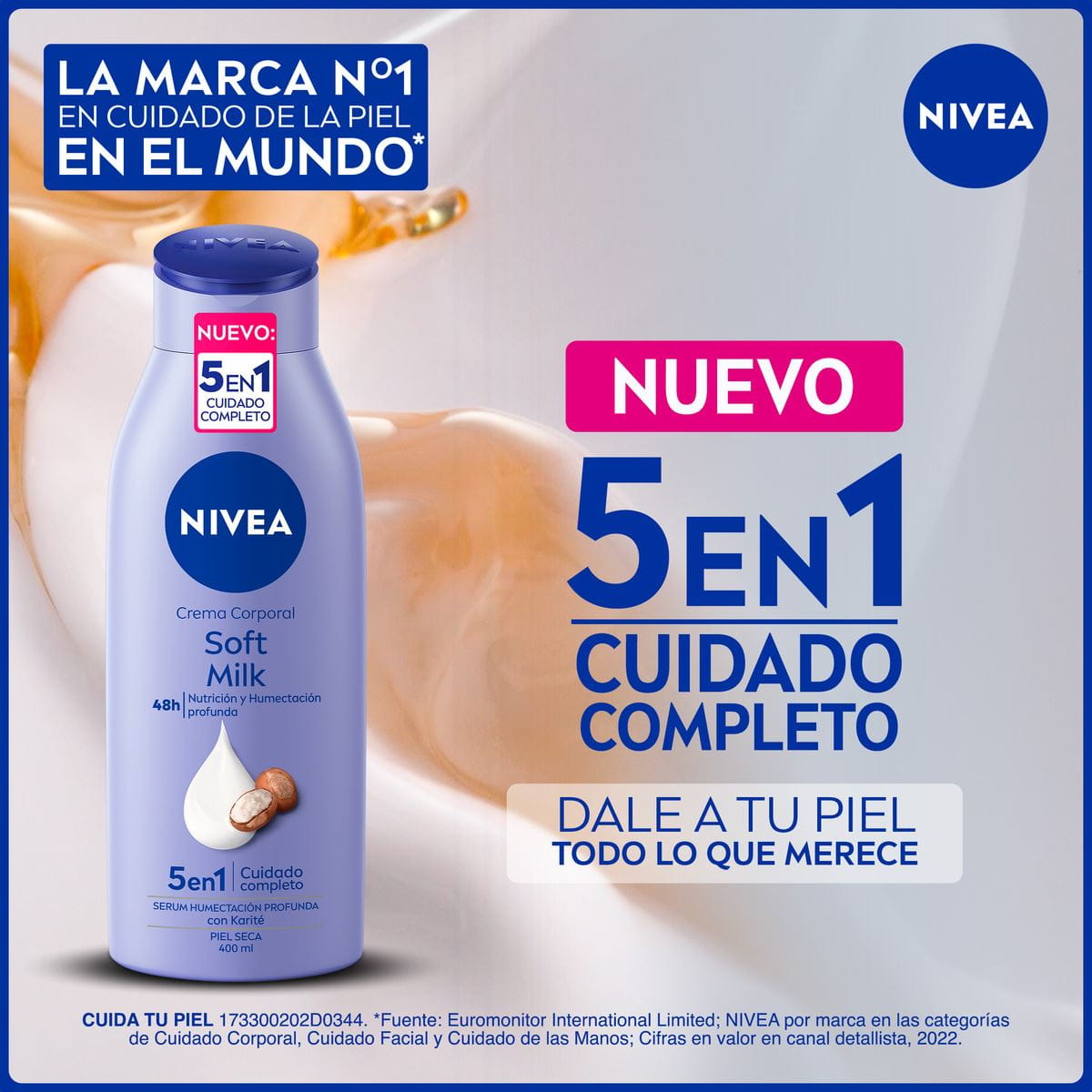 NIVEA BODY SOFT MILK 400 ML