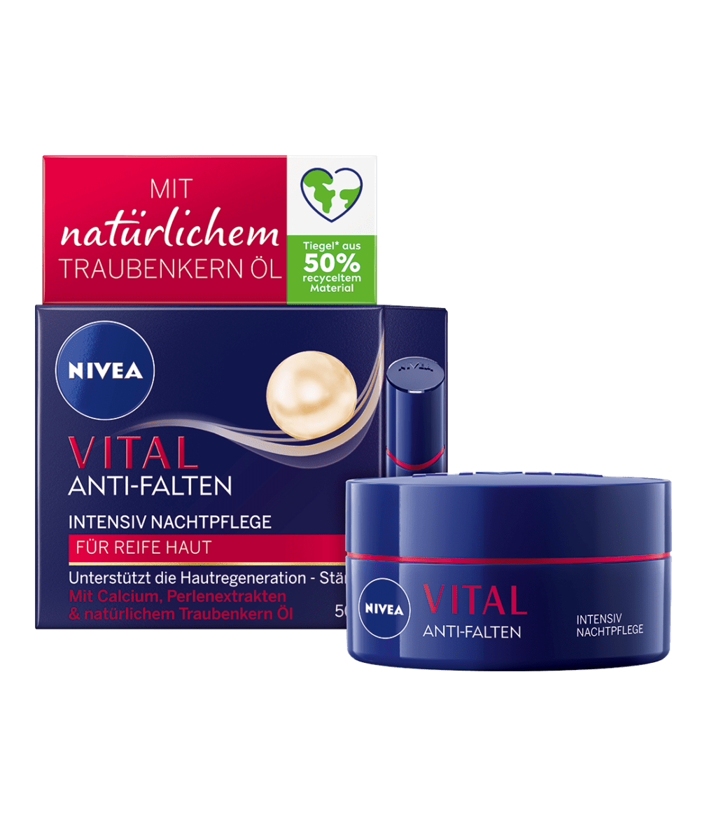 NIVEA Vital Anti Falten Intensiv Nachtpflege 50 ml