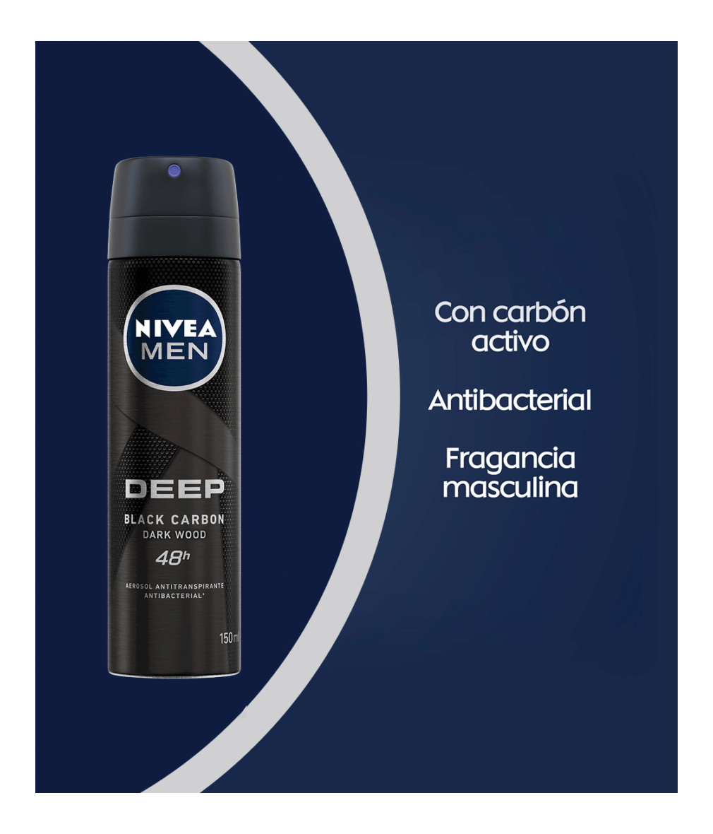 Antitranspirante Spray Men Deep 150 ML