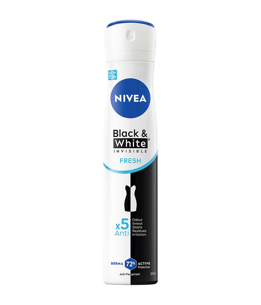 NIVEA Black & White Invisible Fresh Spray