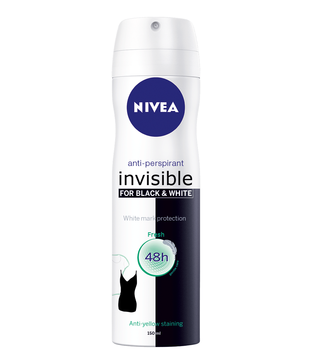 maïs Allergie Raad Invisible for Black & White Clean - NIVEA