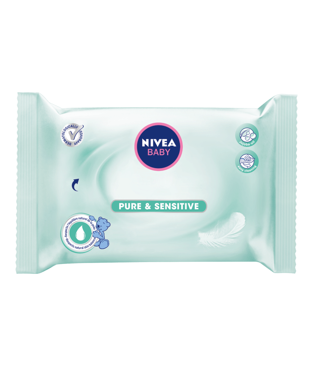 NIVEA BABY Lingettes Pure & Sensitive Refill 63ST