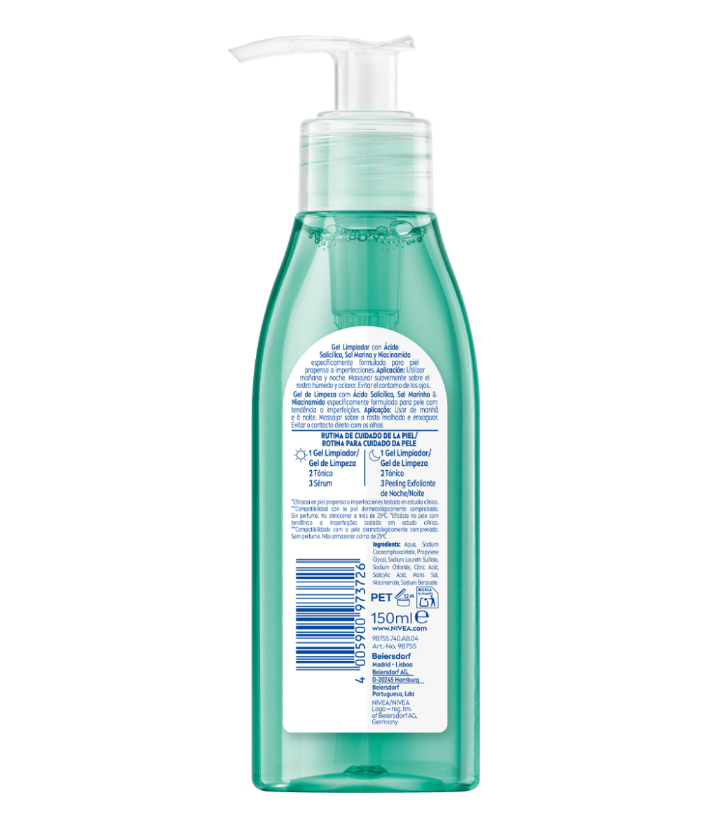 NIVEA Derma Skin Clear Gel Limpiador