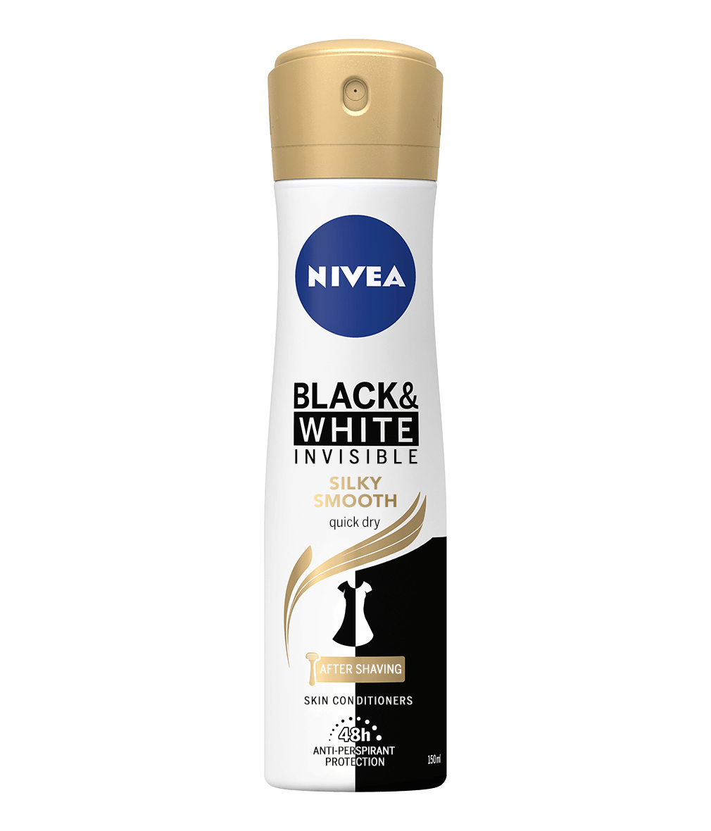 NIVEA Black & White Silky Smooth Dry Spray NIVEA Canada