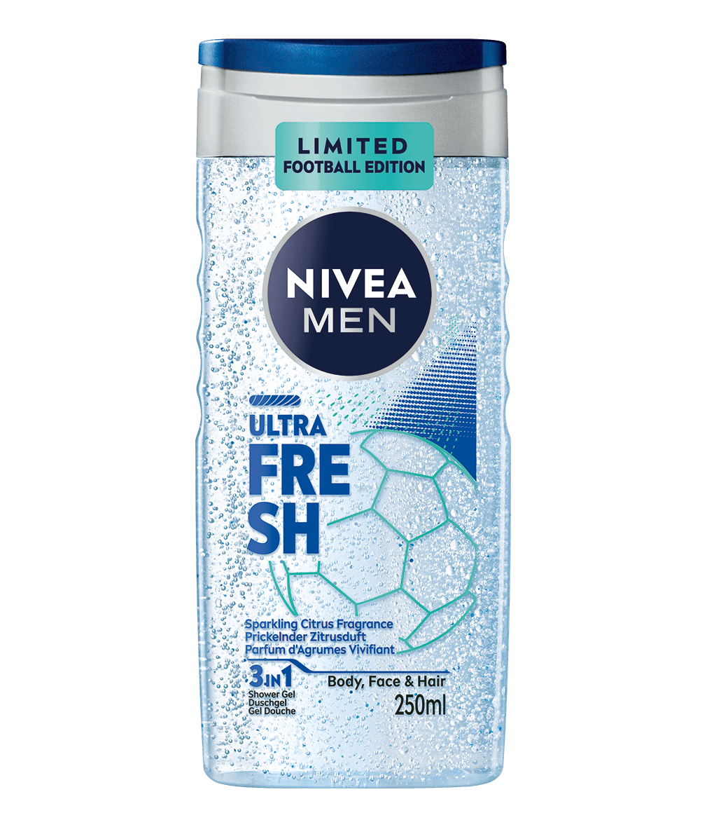 NIVEA MEN Ultra Fresh Limited Football Edition Shower Gel_250ml