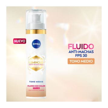 Fluido antimanchas Nivea tono medio