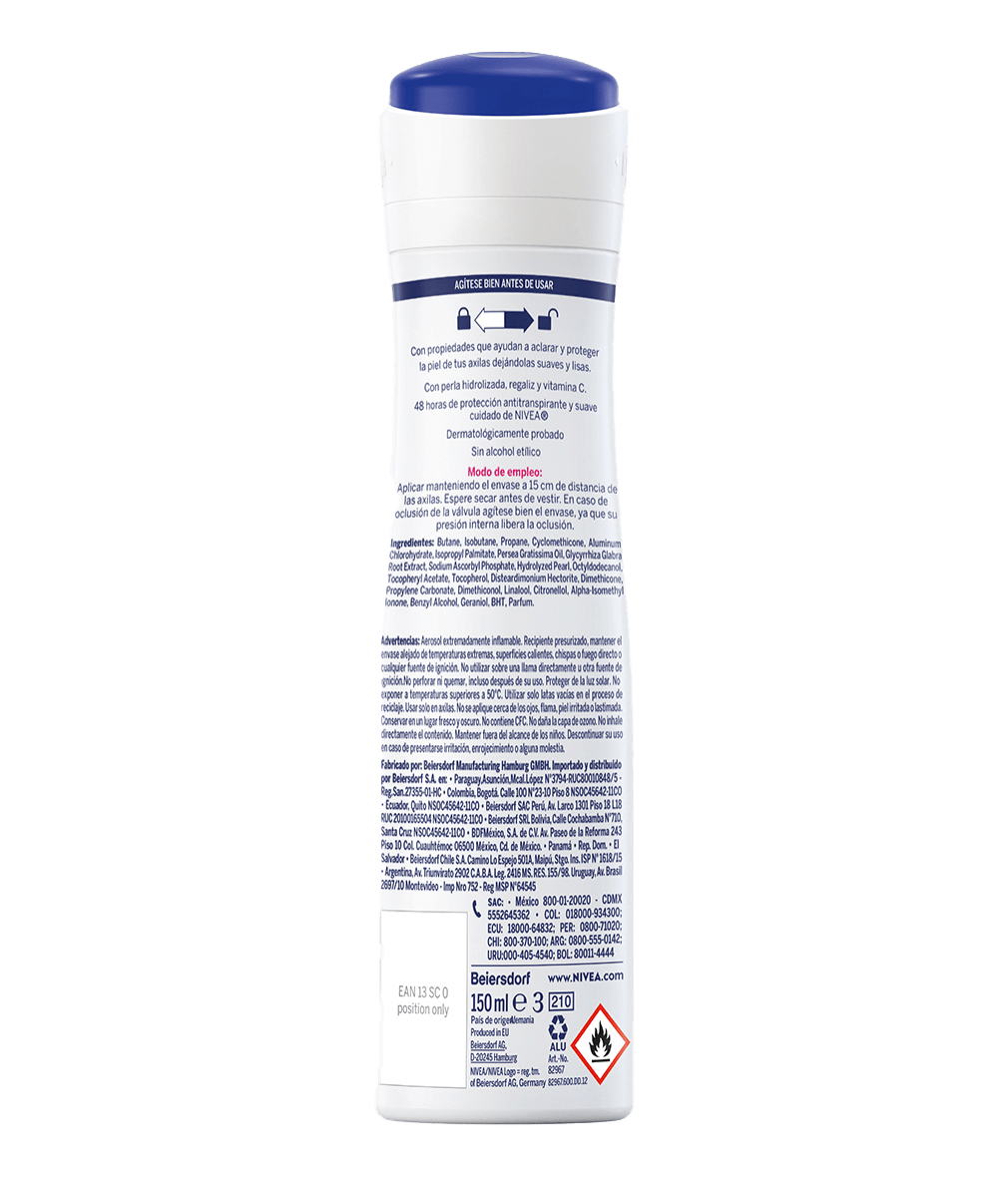 N. Deo Aclarado Natural Classic Spray