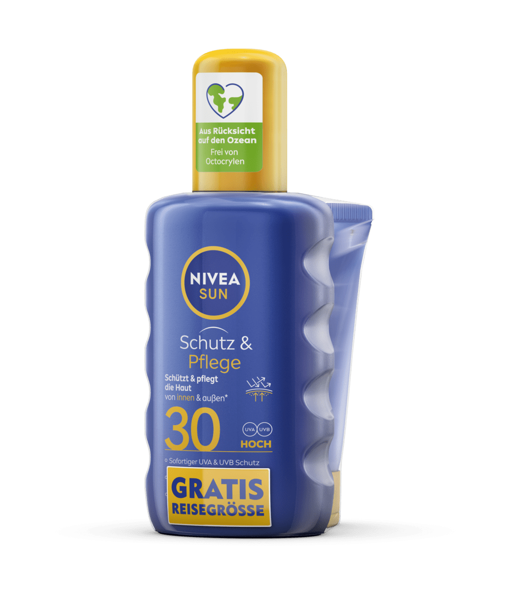 NIVEA SUN Schutz & Pflege Spray LSF 30 + Gratis Pocketsize 