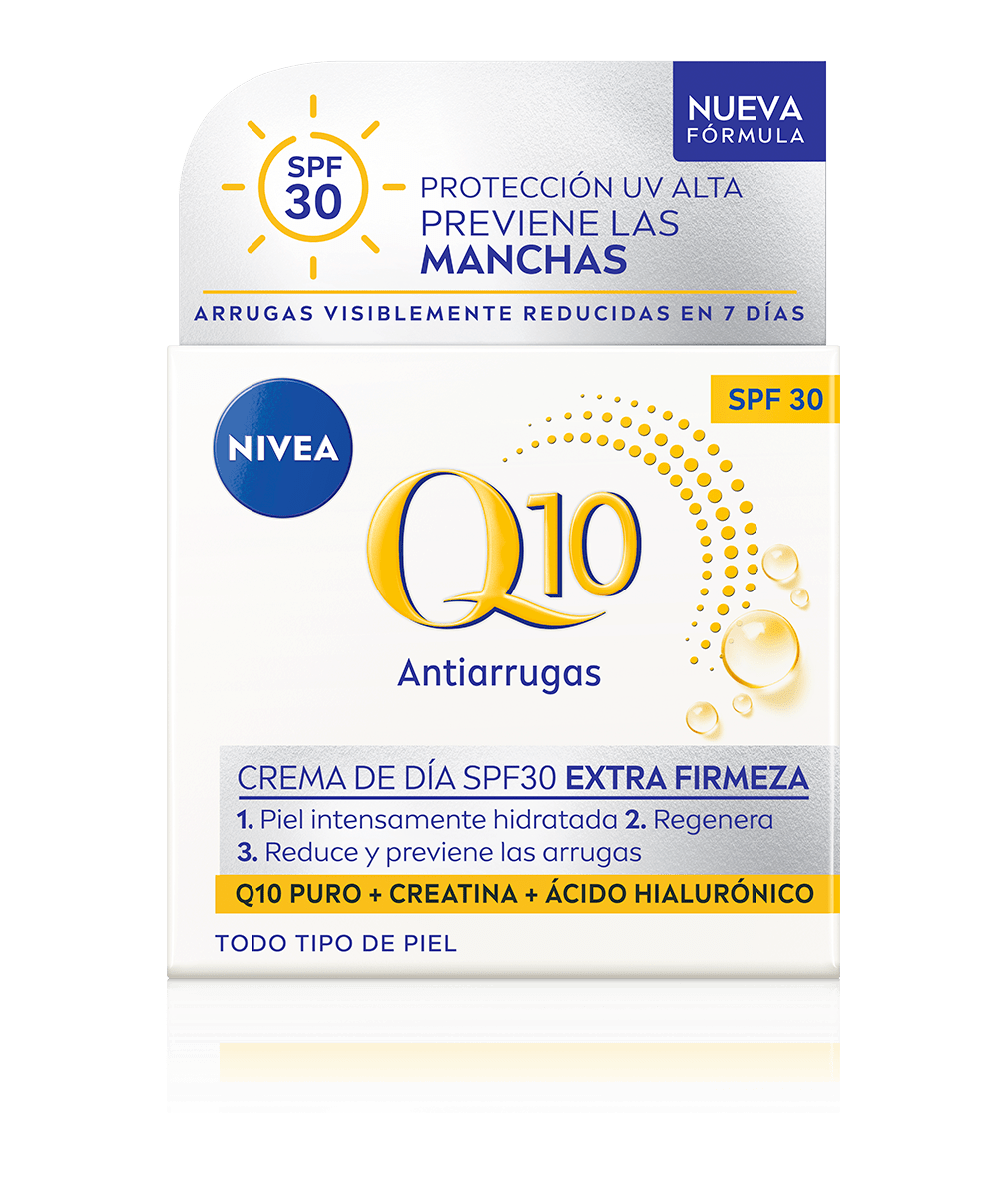 NIVEA Q10 Antiarrugas Power Crema de Día Extra Firmeza SPF30