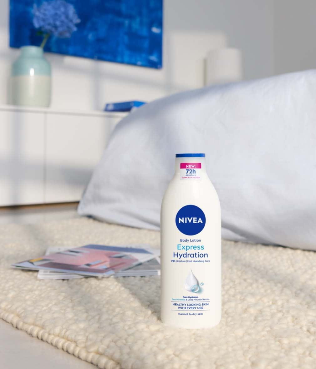 NIVEA Express hydration body lotion for normal or dry skin type