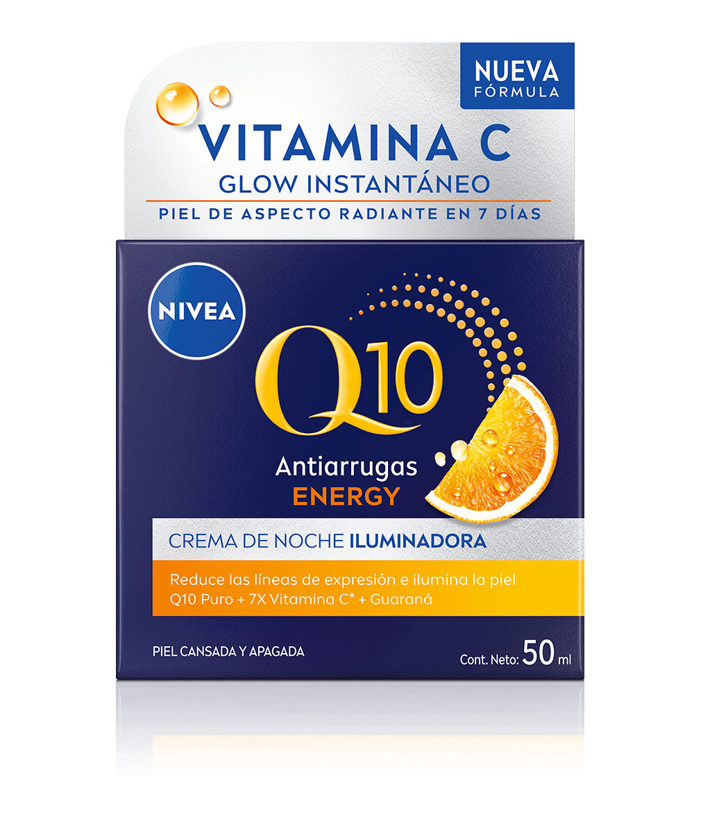 NIVEA Q10 Antiarrugas Energy Crema de Noche Iluminadora