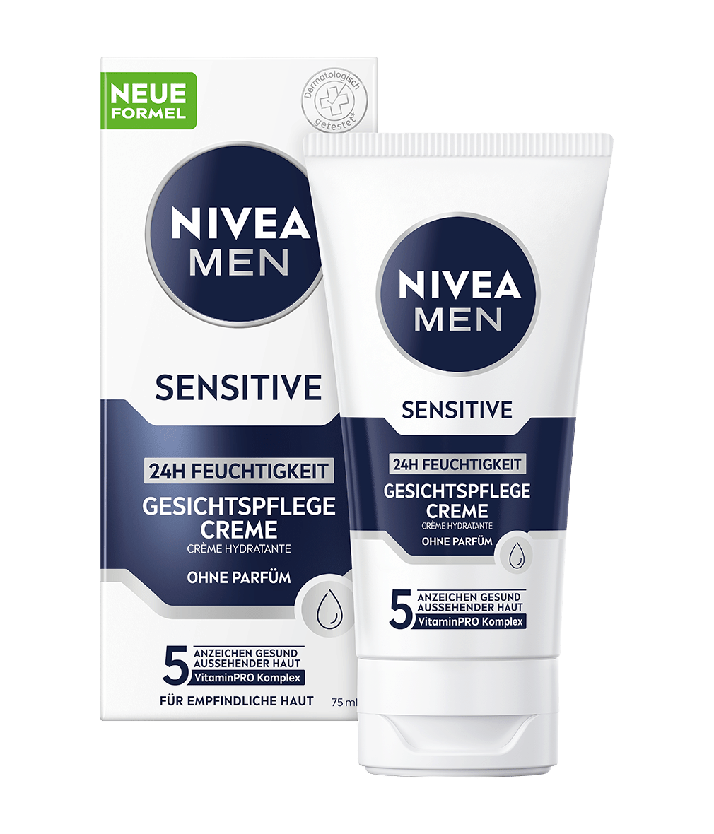 NIVEA MEN Sensitive Gesichtspflege Creme_75ml_Tube