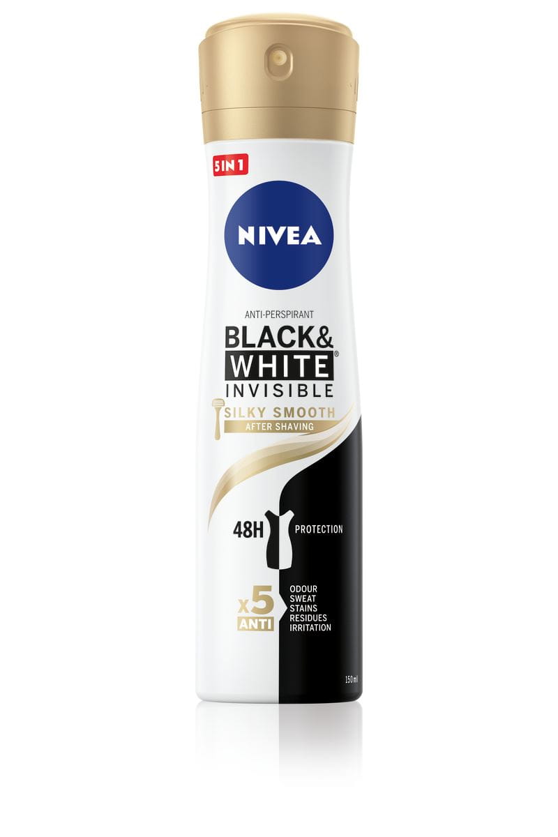 Black&White Invisible Silky Smooth Anti Perspirant – NIVEA