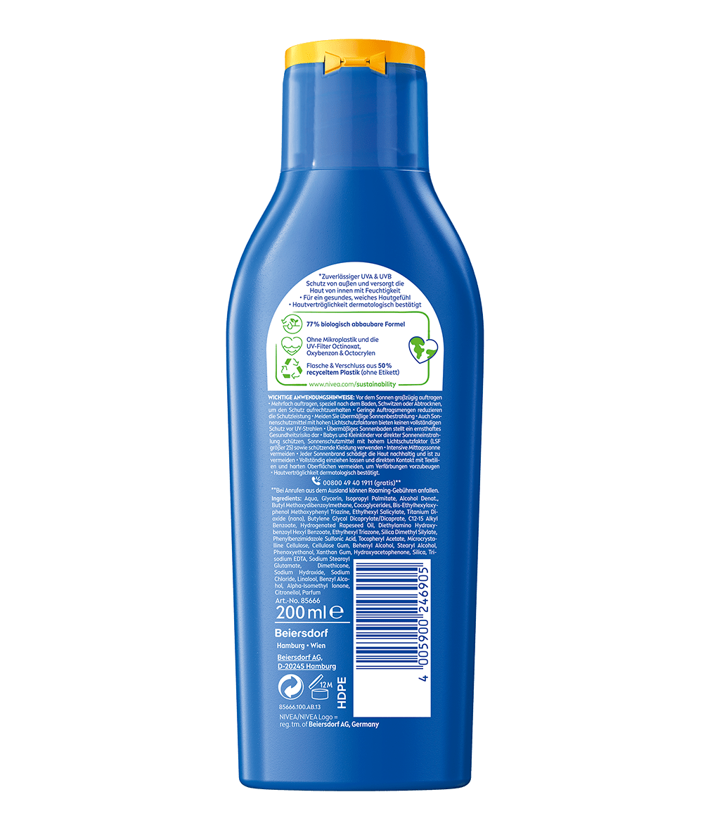 NIVEA SUN Schutz & Pflege Lotion LSF 50+ 200 ml