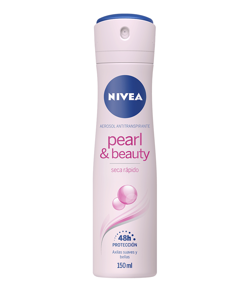 Aerosol Antitranspirante para Mujer Nivea Pearl & Beauty150ml 