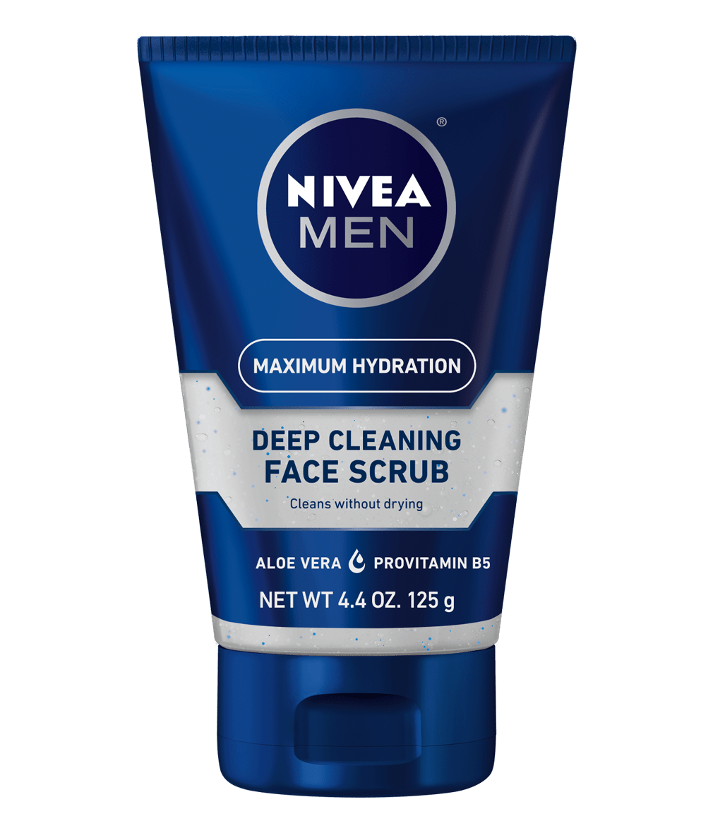 Onvervangbaar Toegeven hulp in de huishouding Maximum Hydration Cleaning Face Scrub | NIVEA MEN®