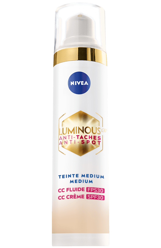 a product packshot of LUMINOUS630® 3-in-1 CC Fluid for medium skin