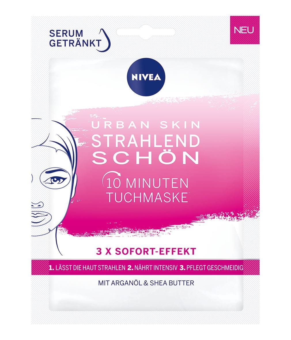 Urban Skin Strahlend Schön Tuchmaske