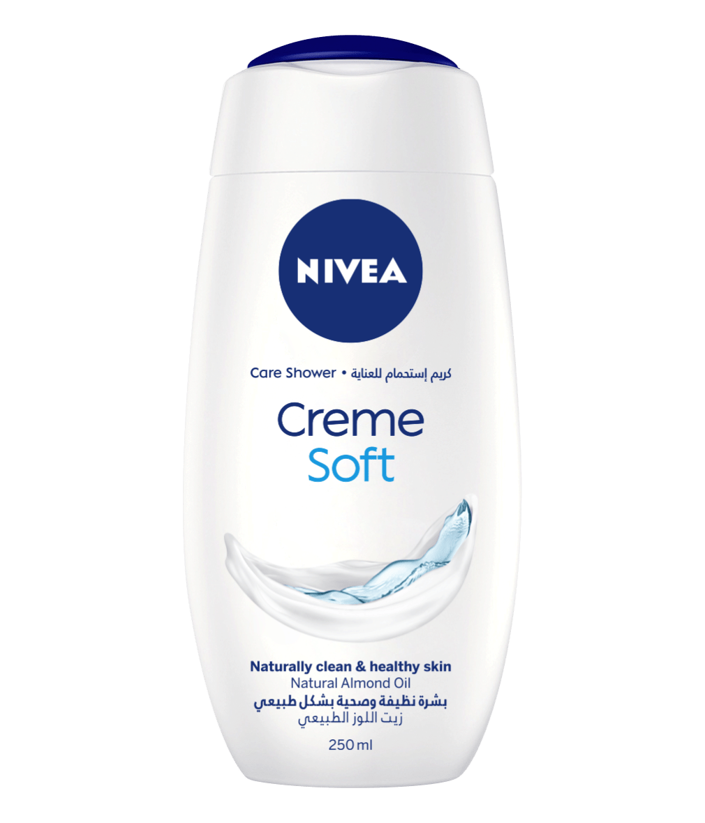 80802 Nivea Creme soft Care shower 250ml clean packshot bi-lingual