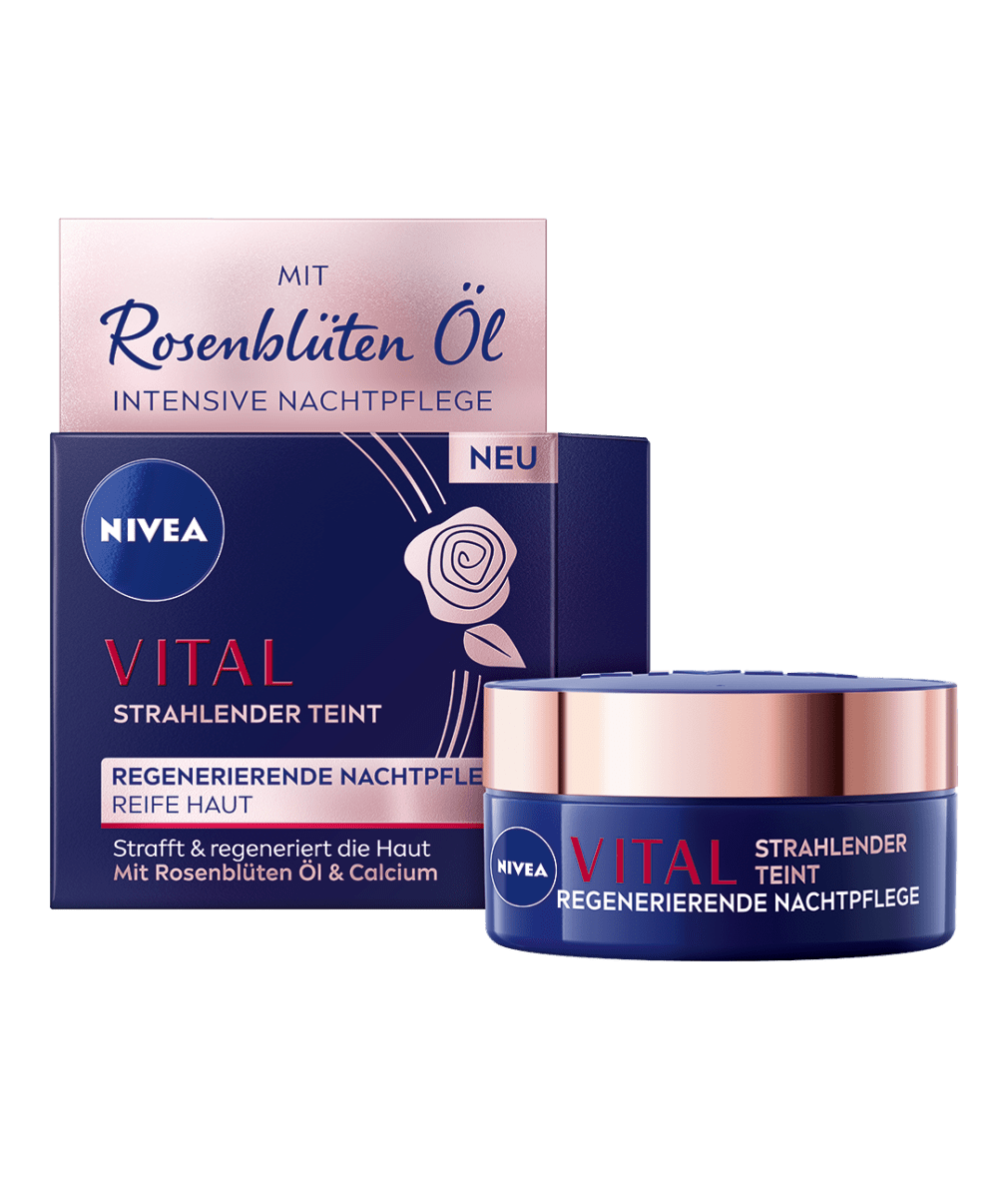 NIVEA Vital Strahlender Teint Regenerierende Nachtpflege 50 ml