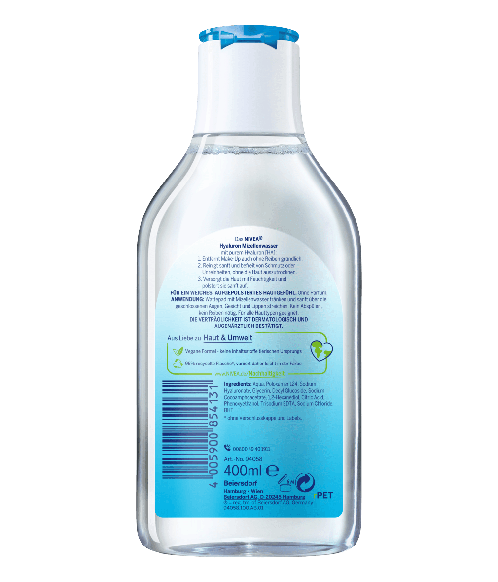 NIVEA Mizellenwasser Hyaluron 400 ml