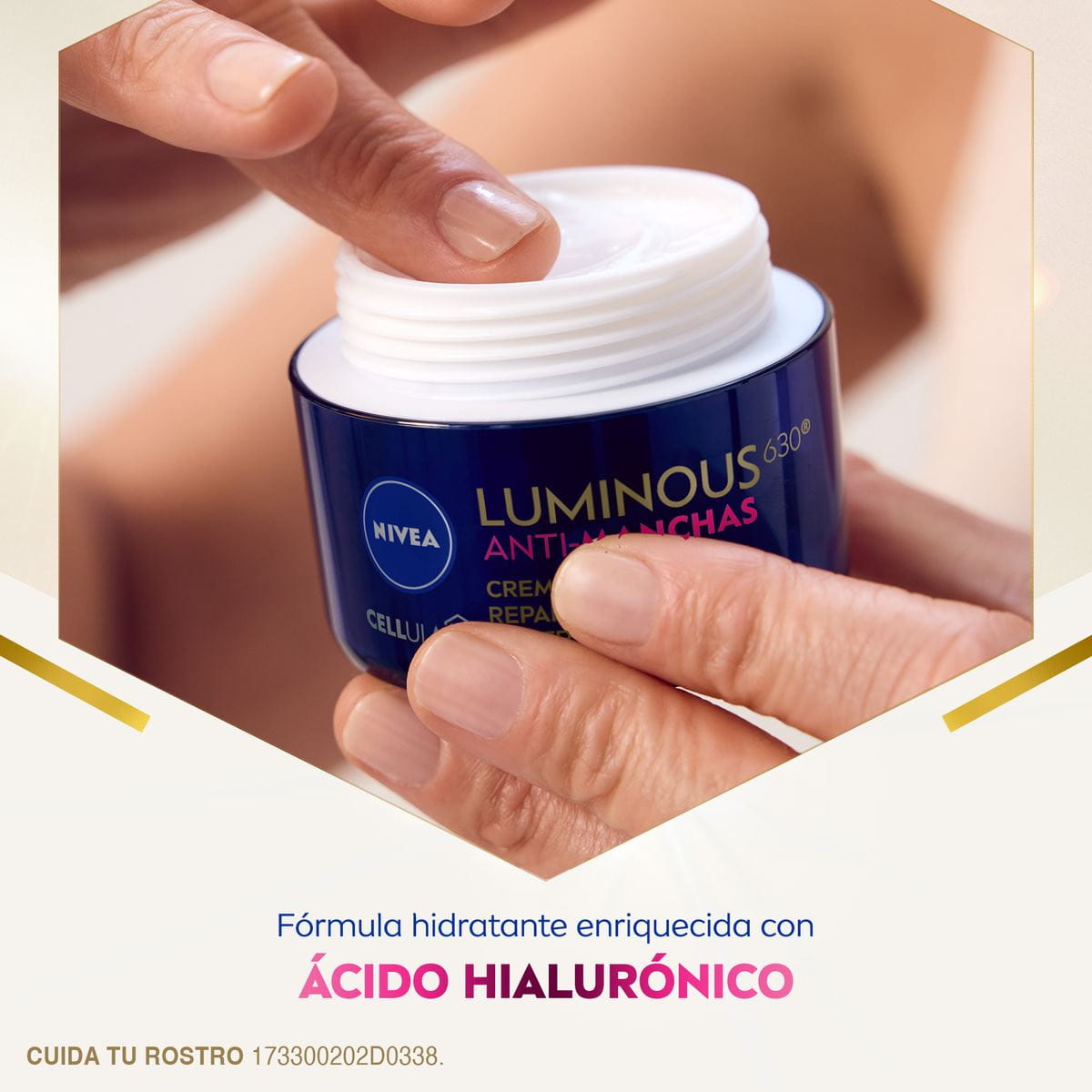 NIVEA Crema Reparadora de Noche Luminous 630 Antimanchas 50 ml