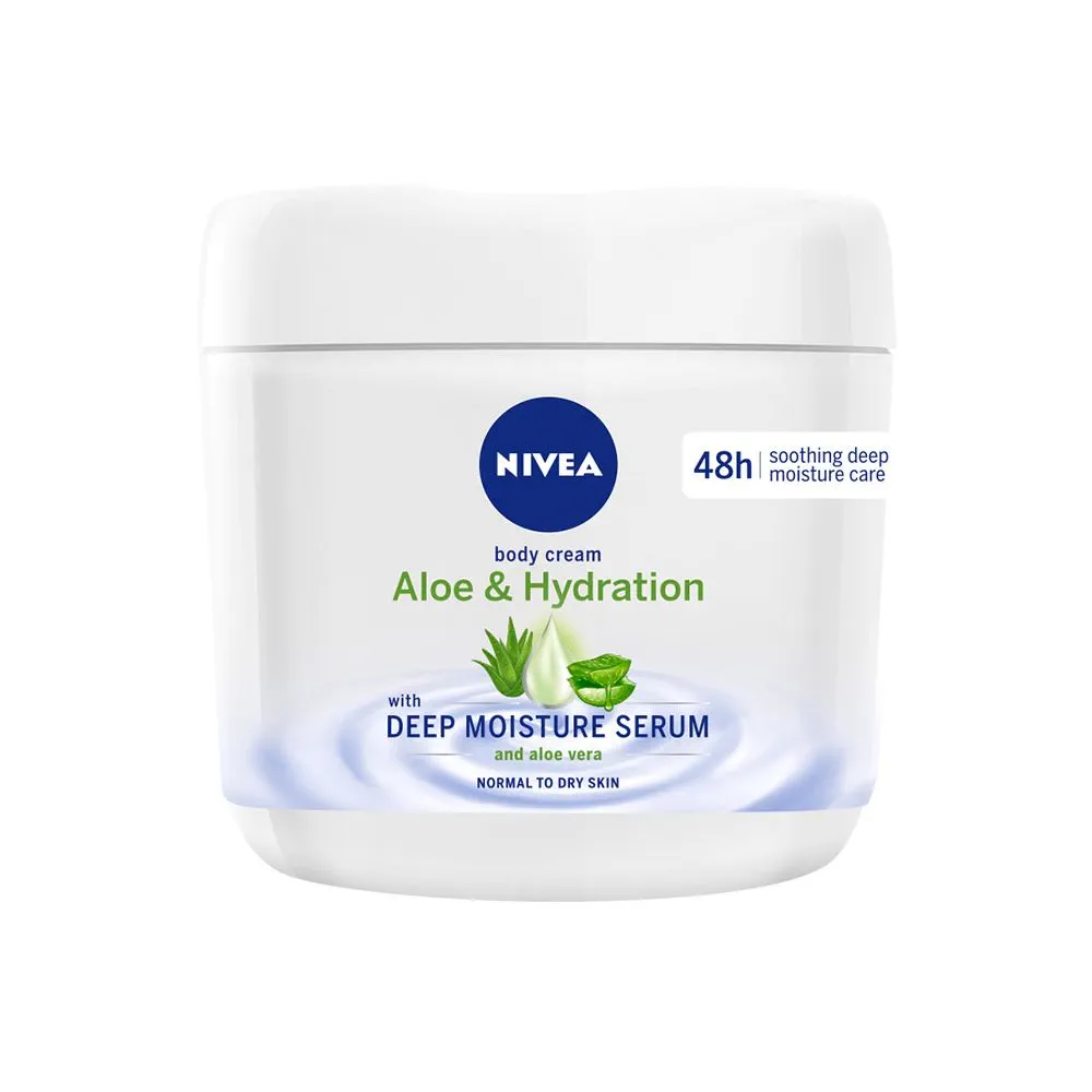400ml Aloe & Hydration Body Cream – With Aloe Vera – NIVEA