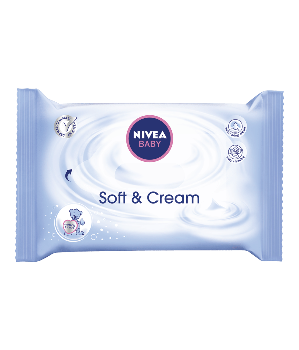 Lingettes 63 Pièces pour bébé | Nivea Baby