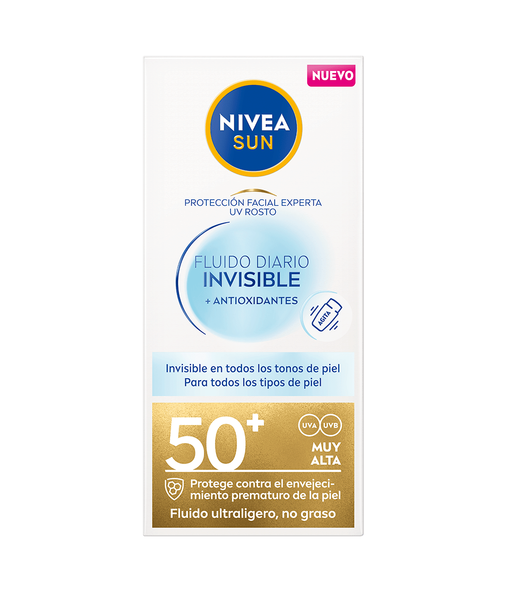 NIVEA SUN Protección Facial UV Fluido Diario Invisible