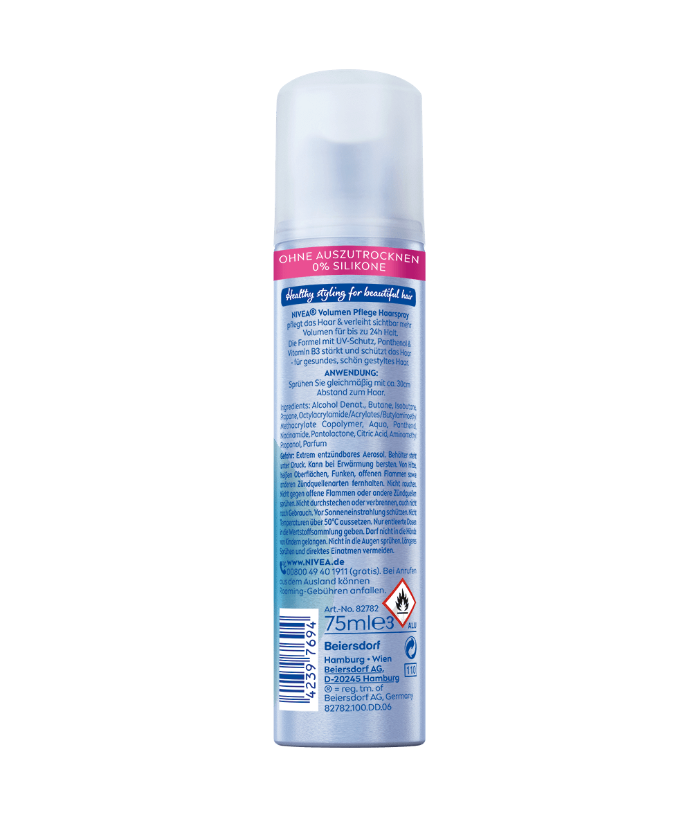 NIVEA Volumen Pflege Haarspray Extra Stark Mini_75ml