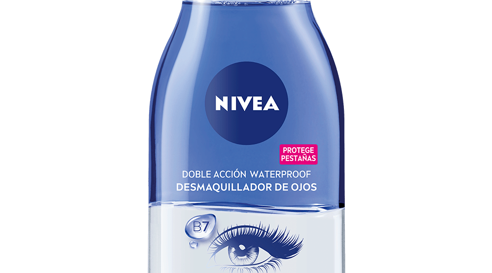 NIVEA Desmaquillador de Ojos Doble Acción (1 x 125 ml), líquido