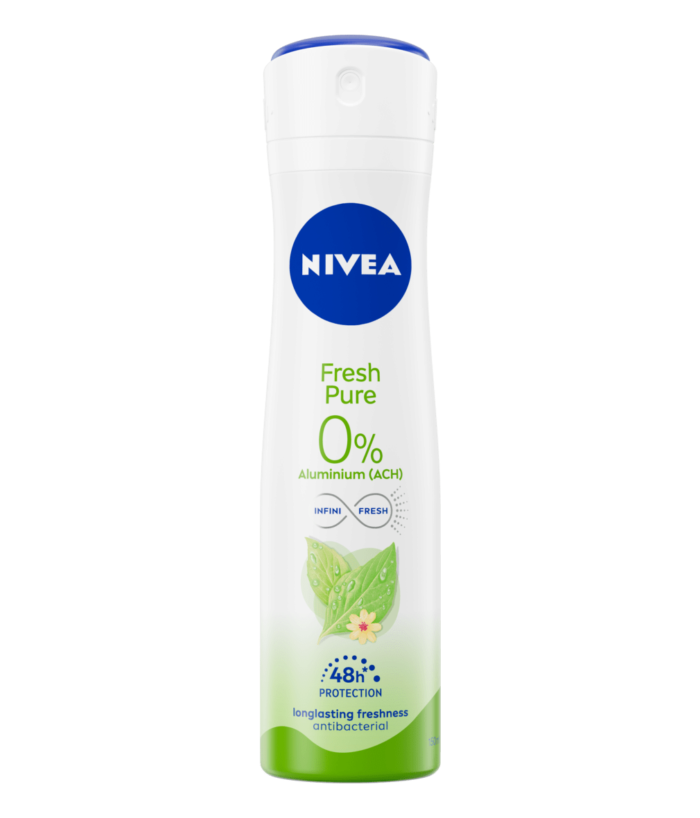pop Electrificeren patroon Fresh Pure Deodorant Spray - Fris huidgevoel - NIVEA
