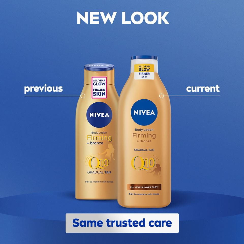 400ml Q10 Firming Bronze Body Lotion Nivea