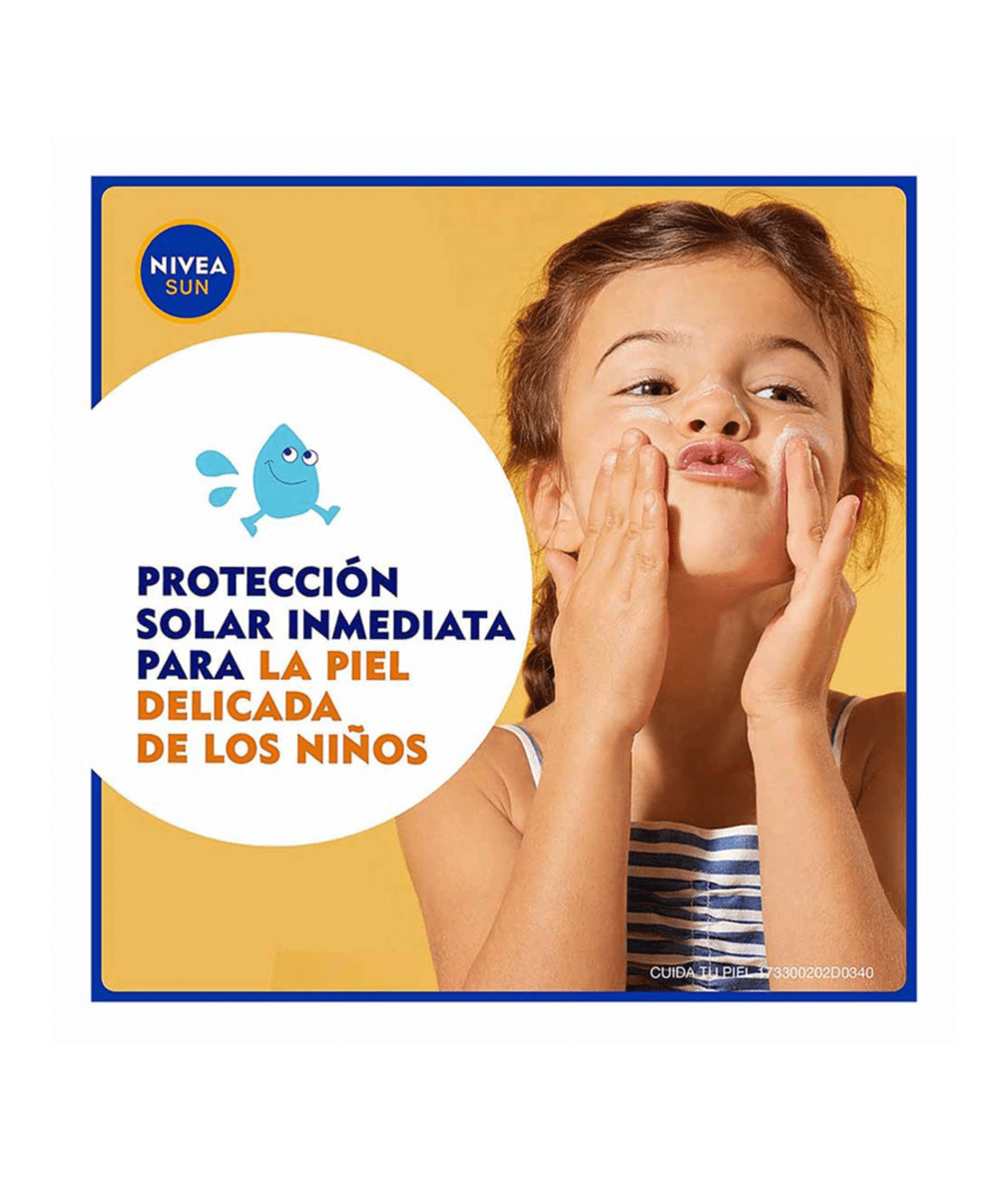 PROTECTOR SOLAR NIVEA® SUN PROTECT SENSITIVE KIDS LOTION FPS50 200 ML