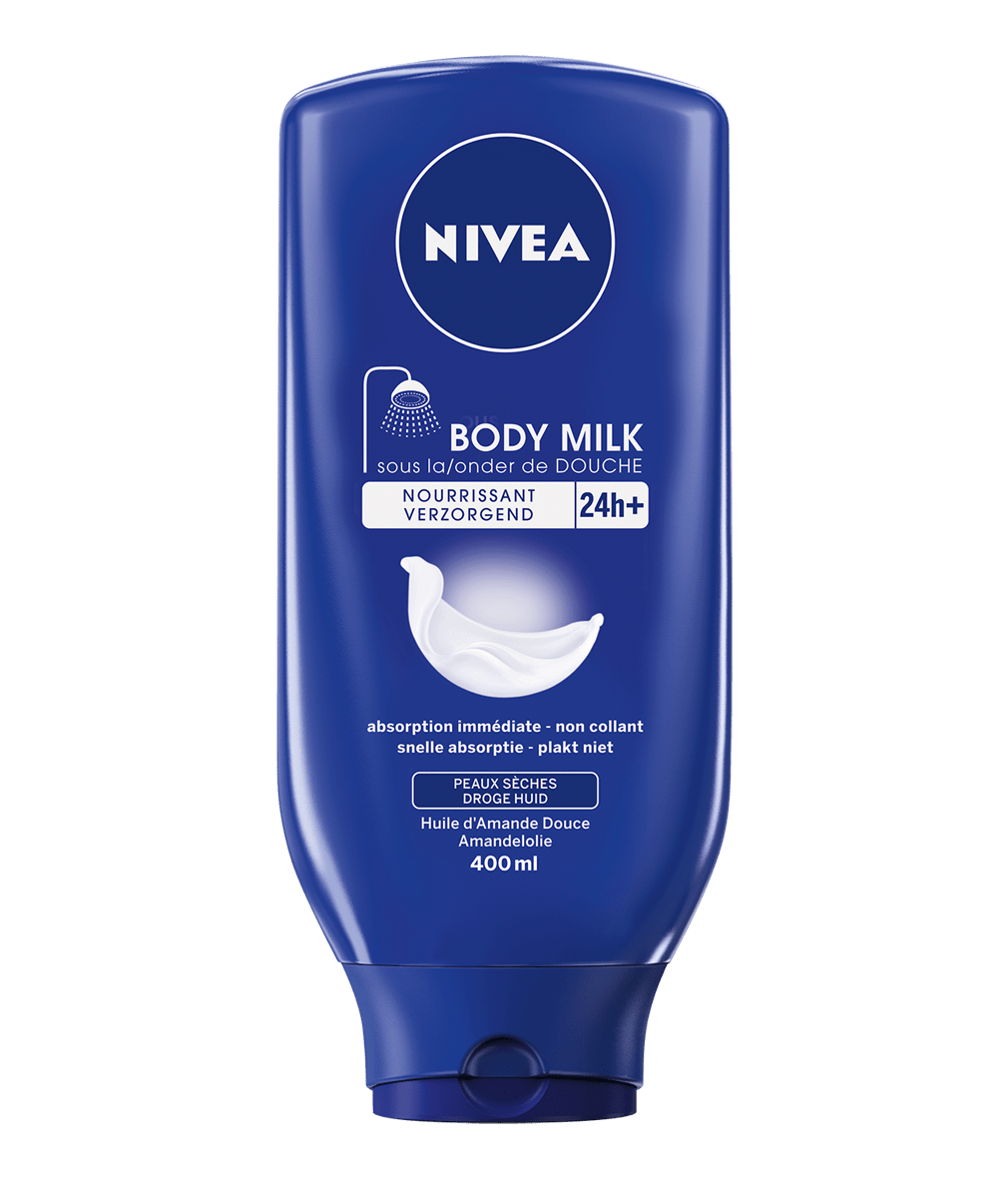 Recensie Encommium zak Verzorgende Body Milk onder de douche | NIVEA